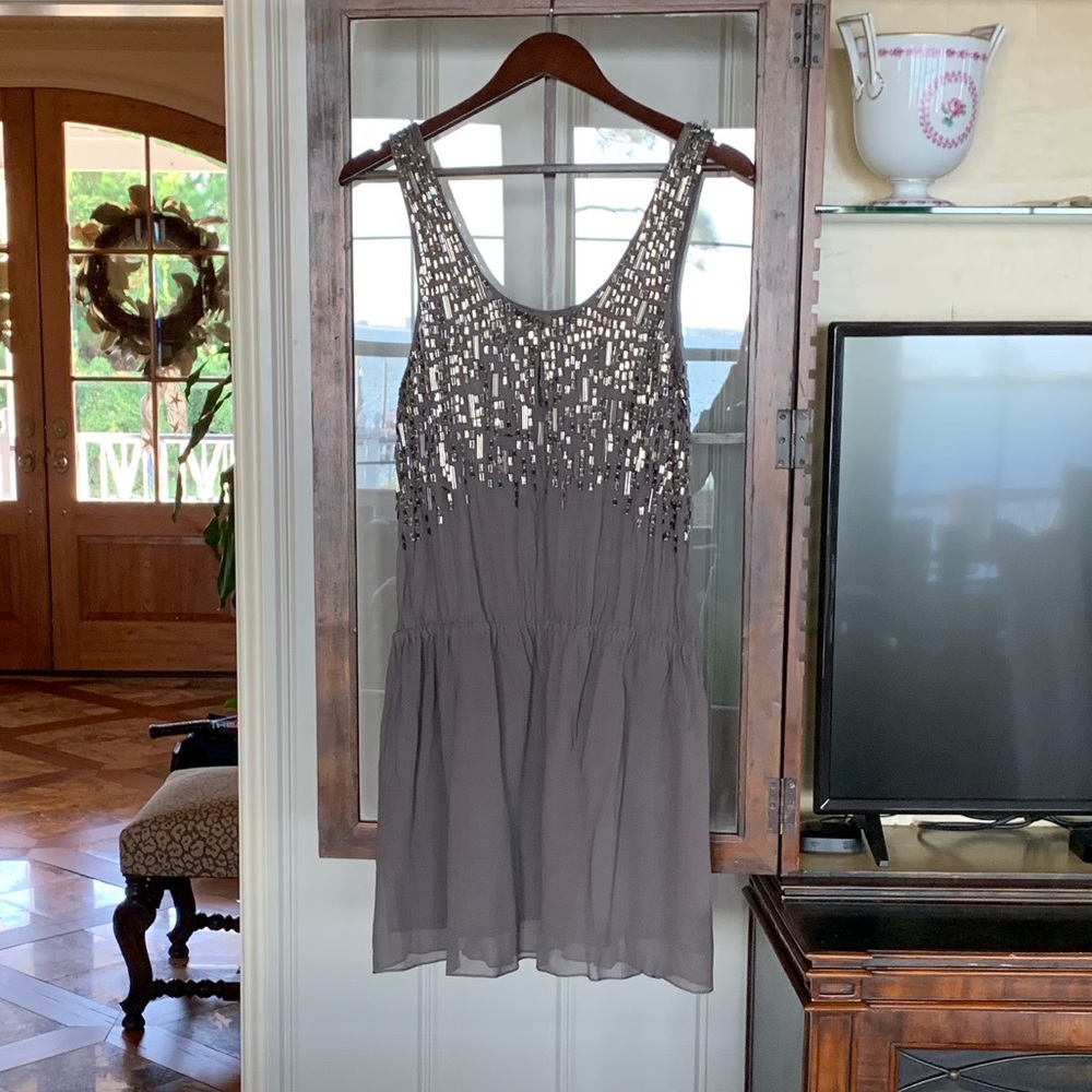 Joie size S beaded mini dress